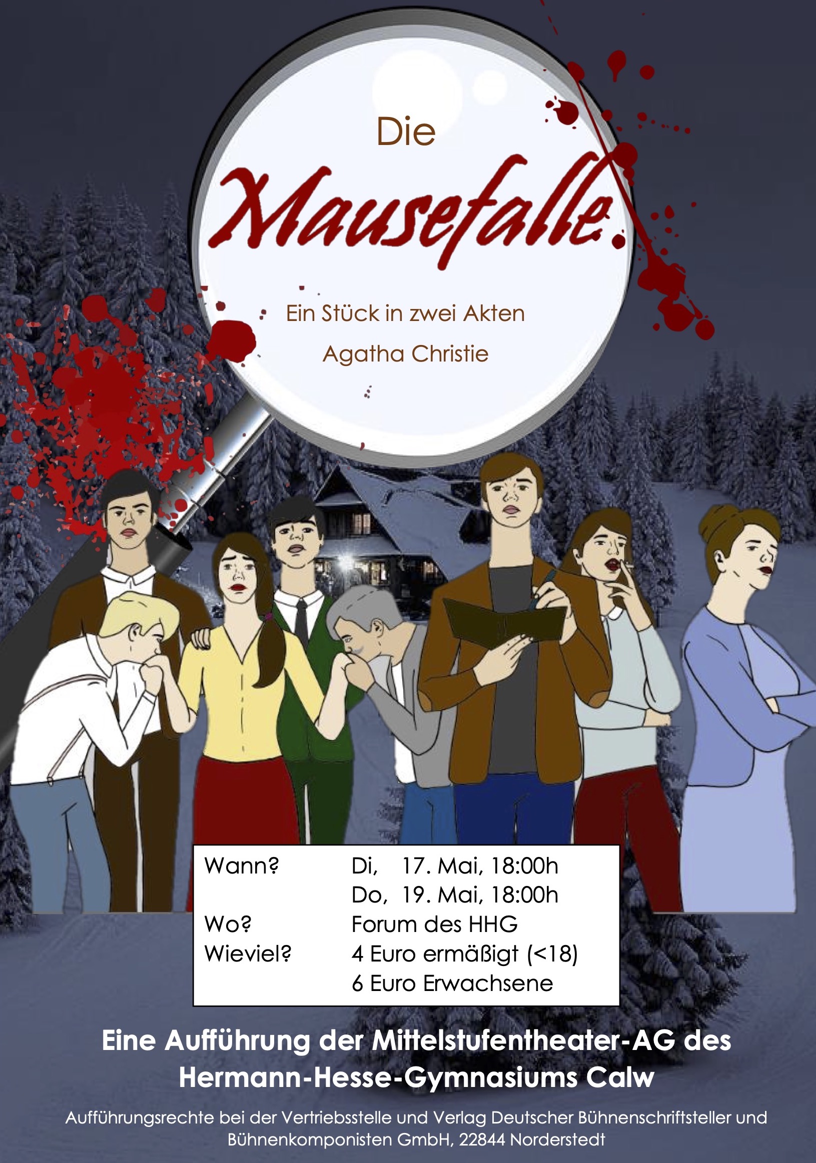 Die Mausefalle Plakat final 2022